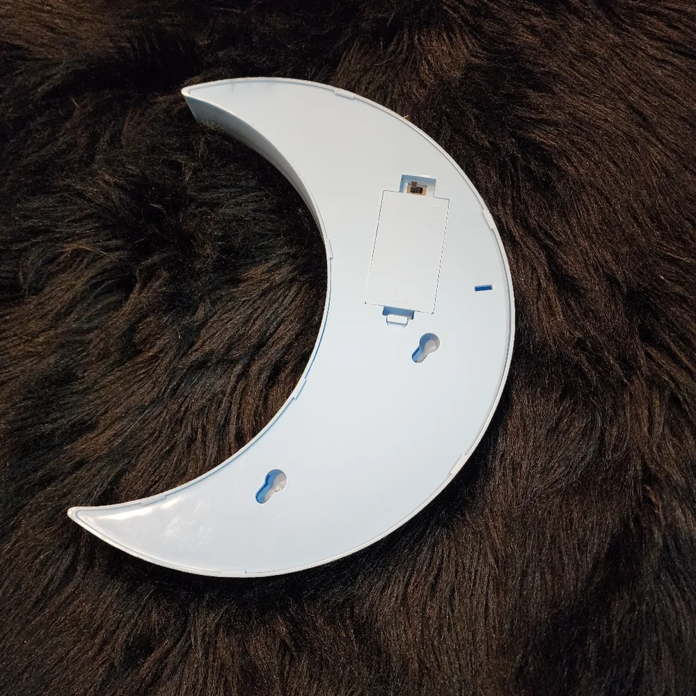 Blue Moon Shaped Marquee Light